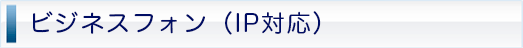 ビジネスフォン（IP対応）